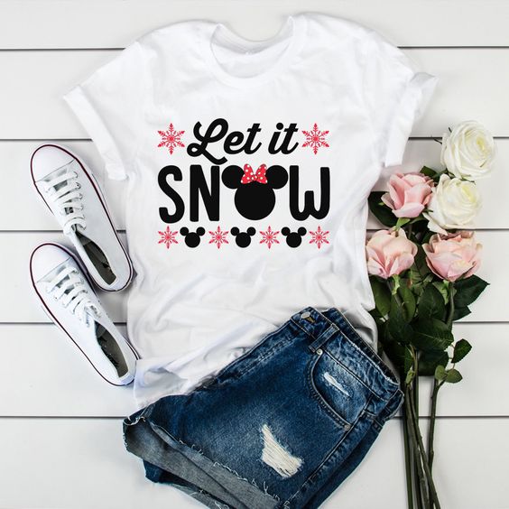 Let It Snow Tshirt EL6D