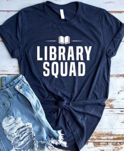 Library Squad T Shirt SR2D