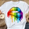 Lip LGBT T Shirt SR2D