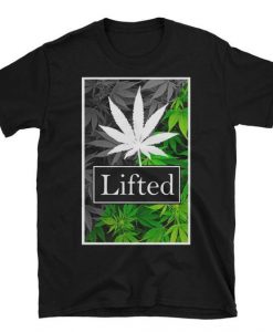 Lit Weed Leaf T Shirt SR18D