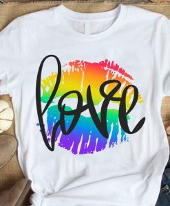 Love LGBT T Shirt SR2D