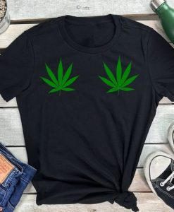 Marijuana Leaf T shirt SR18D