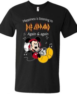 Mickey Def Leppard T Shirt SR4D