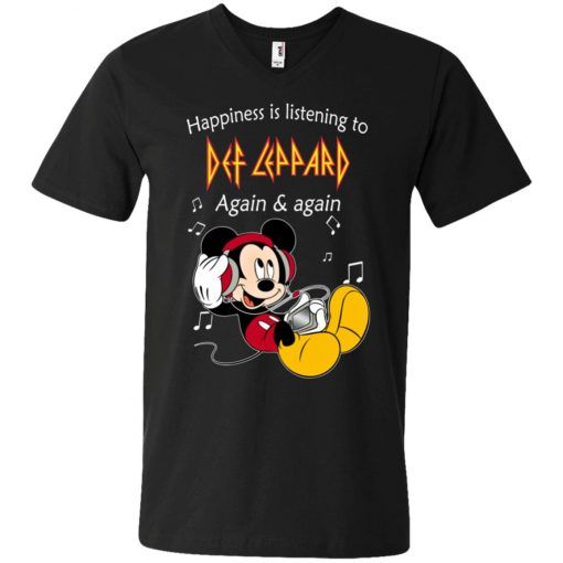 Mickey Def Leppard T Shirt SR4D