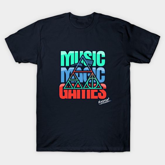 Music Games T Shirt SR24D