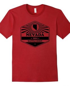 Nevada State T Shirt SR4D