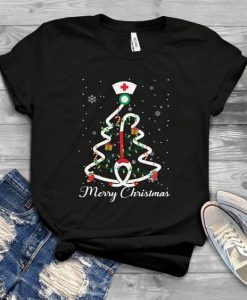 Nurse Christmas Tshirt EL6D