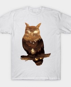 Owl  T Shirt SR2D