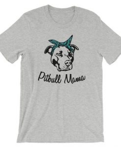 Pitbull Mama T Shirt SR2D