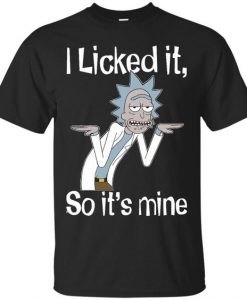 Rick And Morty Licked T Shirt SR7D