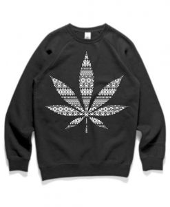 Stoner Chick Marijuana Sweatshirt SR18D