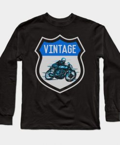 Vintage biker Sweatshirt SR2D