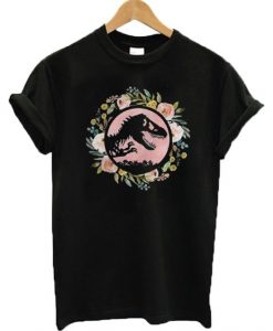 Floral Jurassic Park T-shirt FD21J0