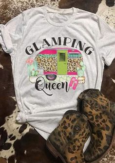 Glamping Queen Tshirt EL22J0