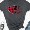 Leopard Plaid Be Mine T Shirt SR7J0