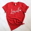Loved Red T-Shirt ND11J0