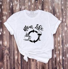 Mom Life Tshirt EL23J0