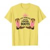 Princess Cowboy Boots Tshirt EL20J0