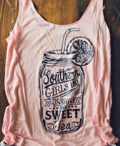 Sunshine And Sweet Tea Tanktop FD22J0