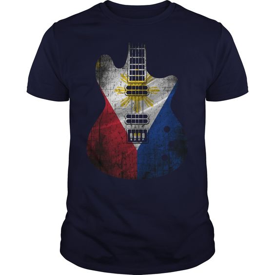 Guitar Flag Philippines Shirt FD5F0