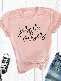 Jesus Vibes Tshirt EL3F0