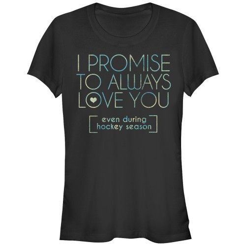 Junior's - I Promise T-Shirt ND10F0