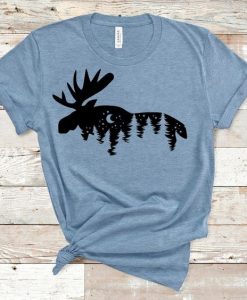 Moose Silhouette Tshirt FD27F0