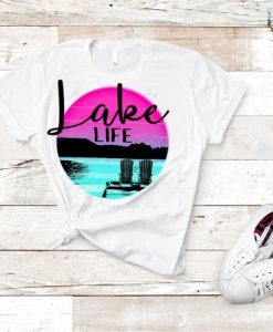 lake life Sunset Shirt FD27F0