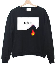 Burn Fire Sweatshirt LE19M0