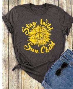 Stay Wild Sun Child T-shirt ZR13M0