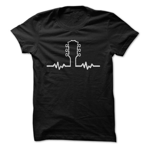 Guitar Heartbeat T-Shirt ND9A0