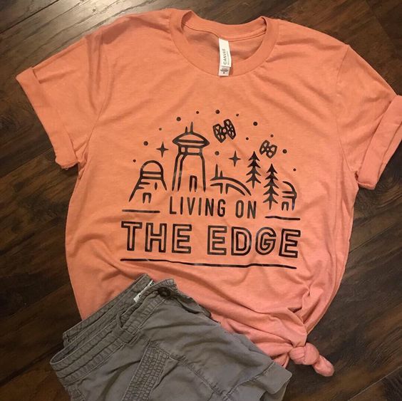 Living the Edge T Shirt SE15A0