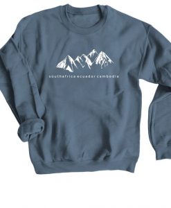 South africa mountains Sweatshirt AN13A0