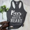 Beer never broke my heart tanktop AL24JN0