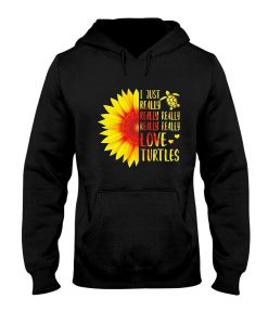 Sunflower I Just Really Hoodie AL29AG0