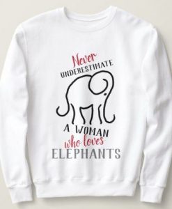 Woman Elephan Sweatshirt AL12AG0