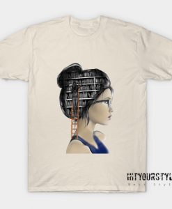 Library girl Vintage T-Shirt FD30N0