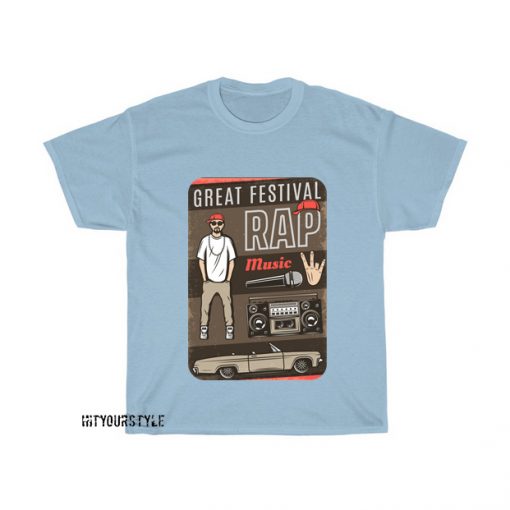 Great Festival Rap T-Shirt AL24D0