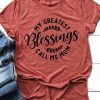 Blessing To Mom T-Shirt SR24F1