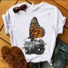 Butterfly Photo T-Shirt SR24F1