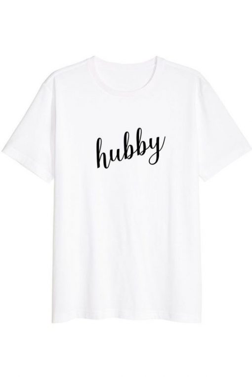 Hubby Tee And Wifey T-Shirt DE10F1