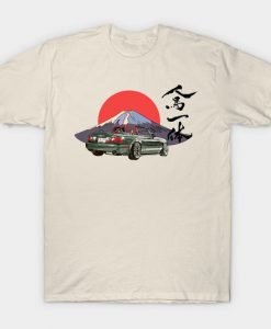 Jinba Ittai Mount Fuji T-Shirt AL26F1