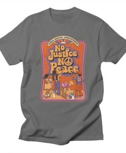 No Justice No Peace t-SHIRT AG20F1