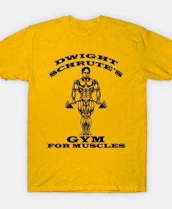 The Office Dwight Schrute's Gym For Muscles T-Shirt GN27F1