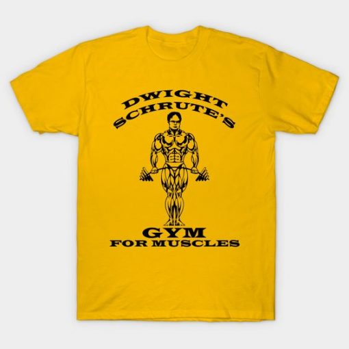 The Office Dwight Schrute's Gym For Muscles T-Shirt GN27F1