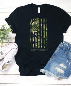 Army Sister Flag T-Shirt AL8MA1