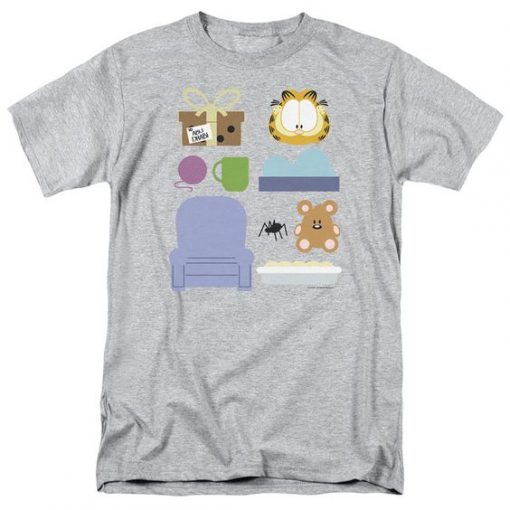 Garfield Hipster Gift Set Funny T-Shirt FA15MA1