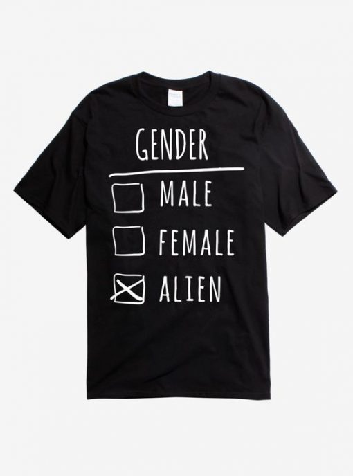 Gender Alien T-Shirt SR24MA1