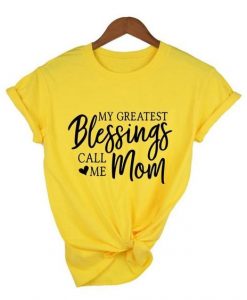 Blessings Mom T-Shirt SR18M1
