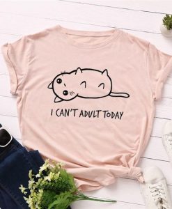 Cat Adult T-Shirt SR18M1